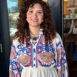 Regina Print Midi Dress