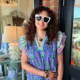 Ellen Flutter Sleeve Top