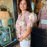 Mandy Floral Top