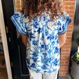 Cameron Blue Floral Top