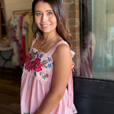 Kendra Tie Strap Top