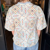 Diana Wave Trim Top