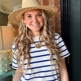 Cassie Stripe T-Shirt Dress