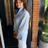 Denell Striped Top