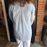 Denell Striped Top