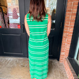 Jayden Striped Midi Dress