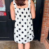 Reagan Polka Dot Mini Dress