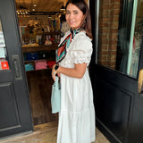 Keitha Ruffle Midi Dress