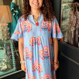 Betina Floral Midi Dress