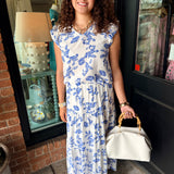 Birdie Tiered Floral Skirt