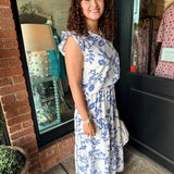 Birdie Tiered Floral Skirt