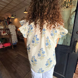 Julia Flutter Sleeve Top