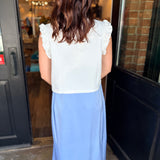 Amanda Front Pleat Detail Dress