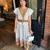 Noelle Floral Midi Dress
