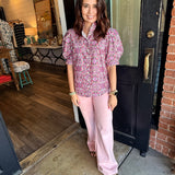 Lois Puff Sleeve Top