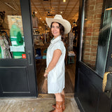 Maddie Twill Shirt Dress