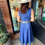 Didra Denim Midi Dress