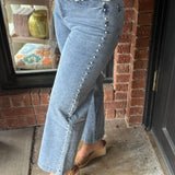 Callie Wide Leg Denim Pant