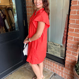 Mindy Ruffled Mini Dress