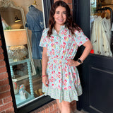 Crissy Bloom Mini Dress