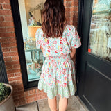 Crissy Bloom Mini Dress