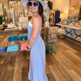 Nina Smocked Maxi Dress