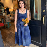 Emma Polka Dot Midi Dress