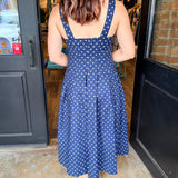 Emma Polka Dot Midi Dress