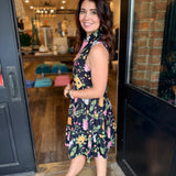 Lauren Sleeveless Floral Dress