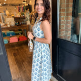 Ellen Botanical Midi Dress