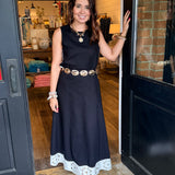 Emily Floral Cutout Top