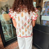Samantha Layered Ruffle Top