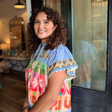 Angel Multi Pattern Top