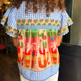 Angel Multi Pattern Top