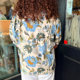 Ashley Floral Short Sleeve Top