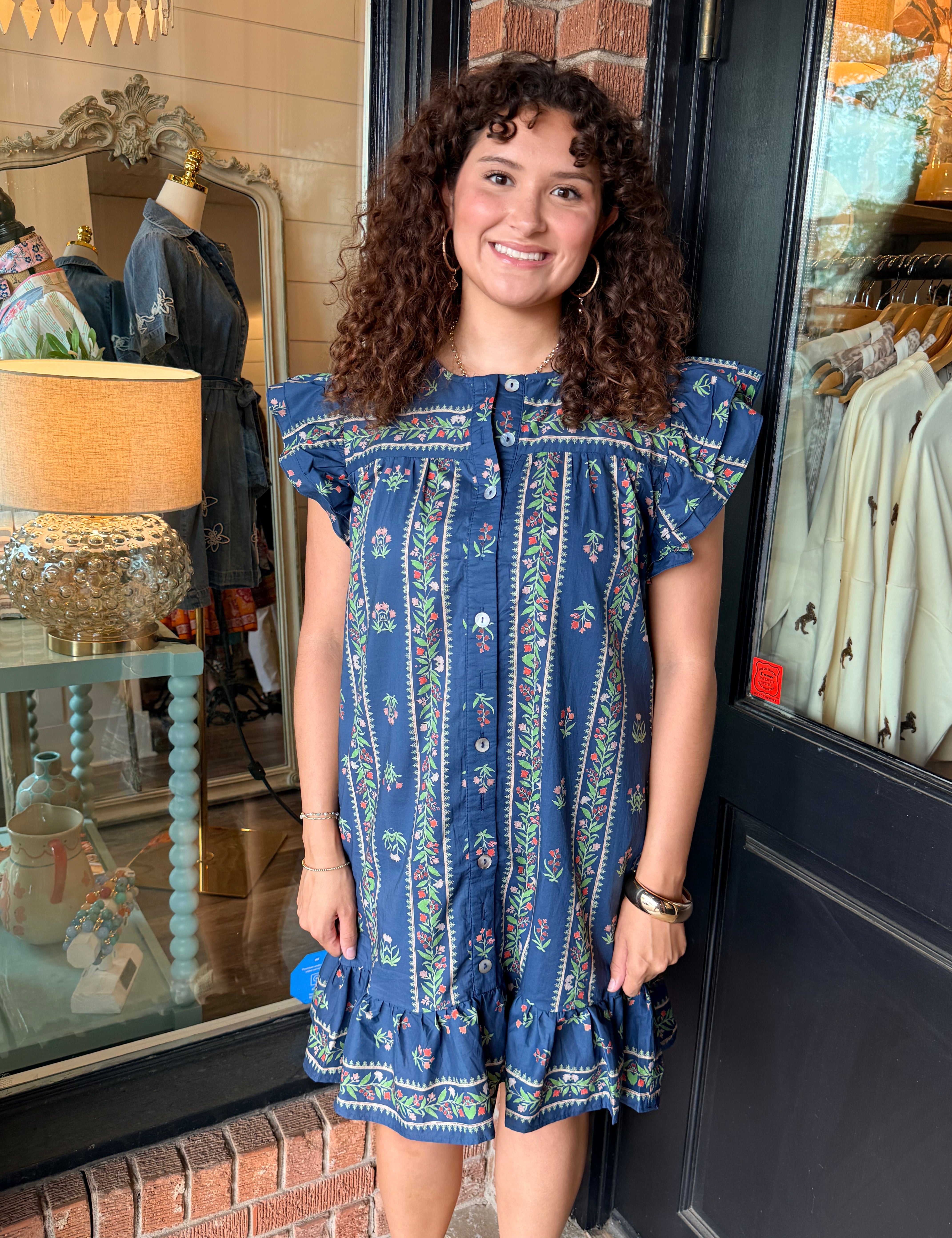 Martha Floral Mini Dress