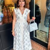 Courtney Zipper Midi Dress