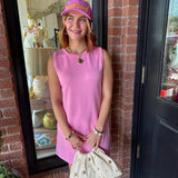 Carolyn Scuba Mini Tank Dress