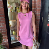 Carolyn Scuba Mini Tank Dress