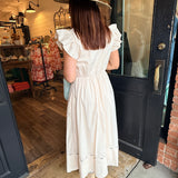 Aimee Piping Midi Dress