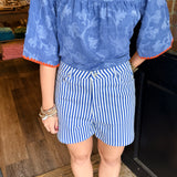 Megan Striped Shorts