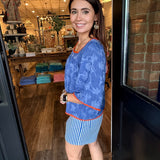 Megan Striped Shorts