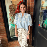 Nikki barrel leg pants