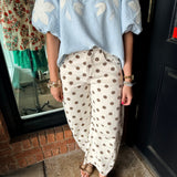Nikki barrel leg pants