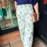 Bella Printed Wide Leg Pants