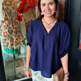 Nellie Solid Dolman Top