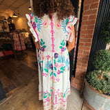 Nicky Floral Midi Dress