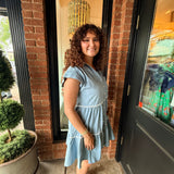 Dana Chambray Mini Dress