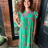 Carlie Floral Midi Dress