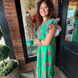 Carlie Floral Midi Dress